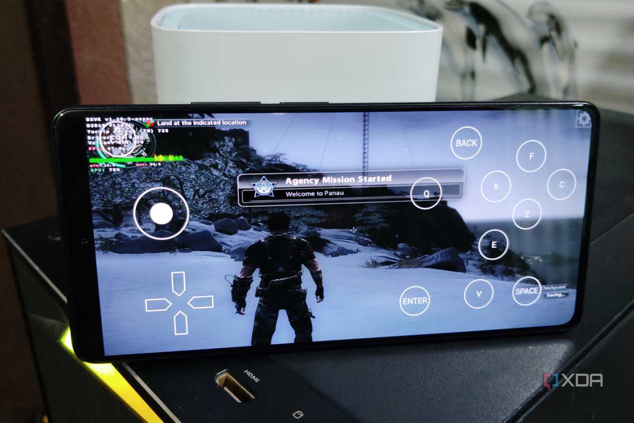 Just Cause 2 running on a Poco F5 via Mobox
