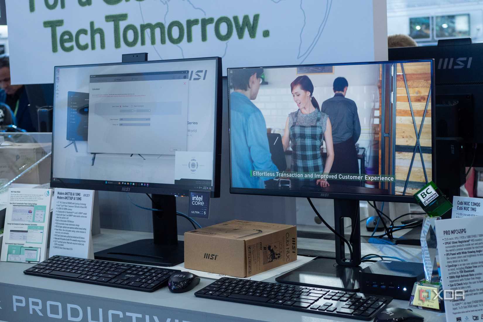 MSI PRO MP252 E2 at Computex