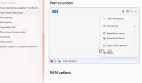 A screenshot showing craft whiteboard