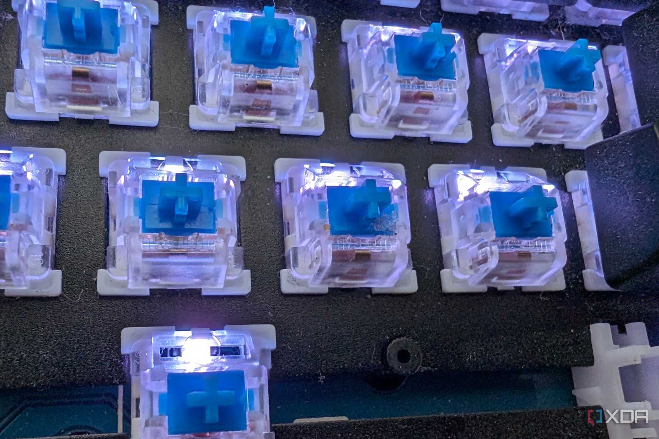 outemu blue switches in marvo keyboard