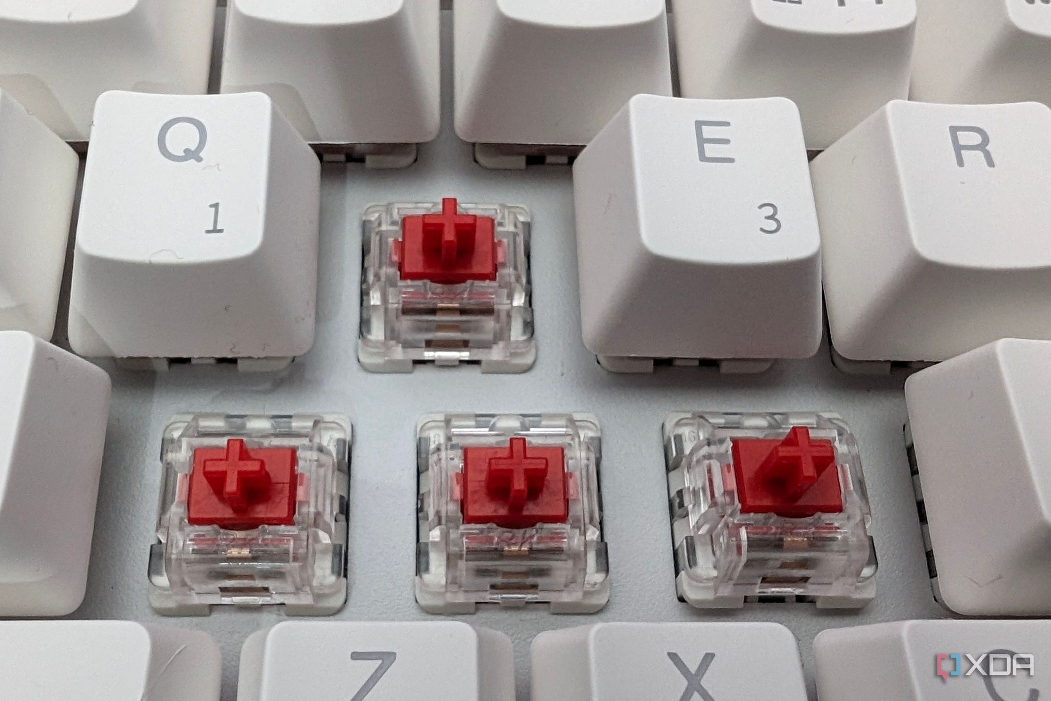 Mechanical keyboard switches offer different strokes for different folks