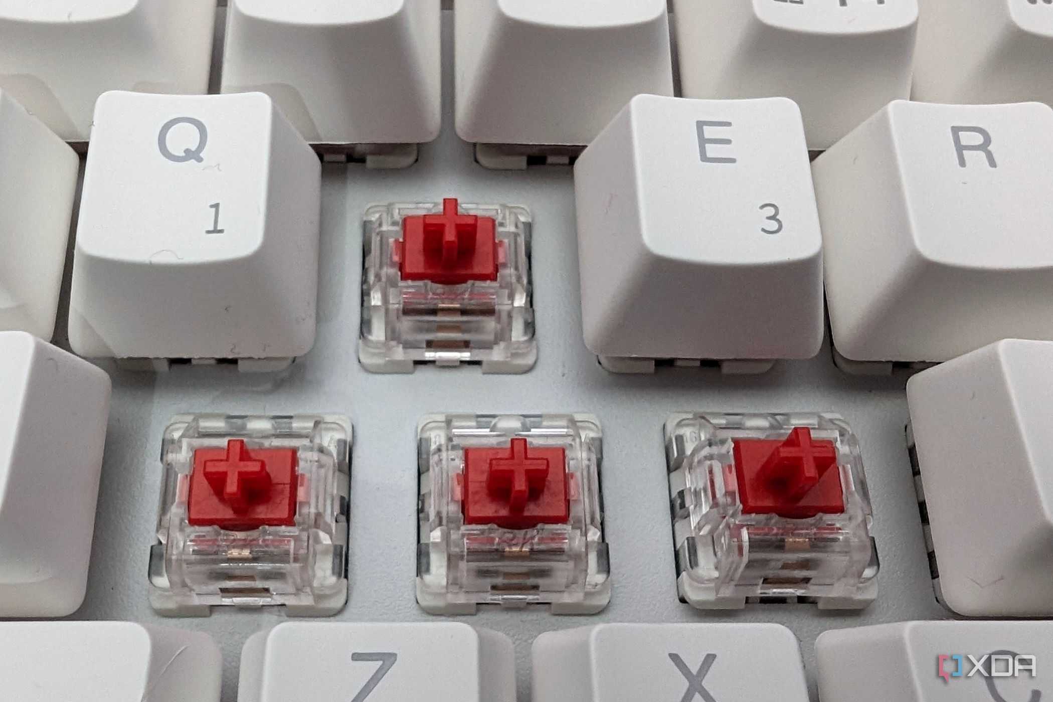 rk red switches in rk61 keyboard