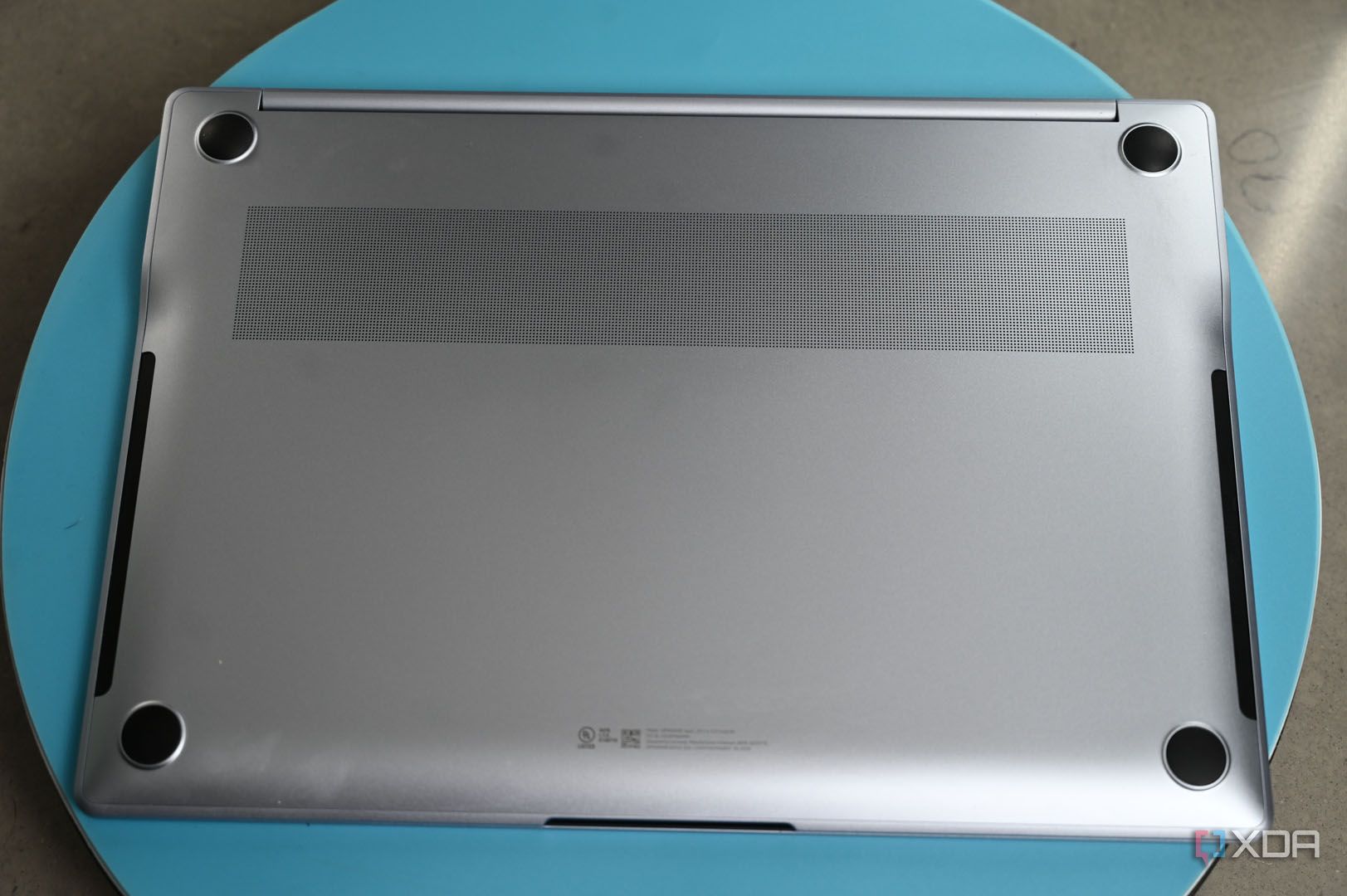 Bottom of Samsung Galaxy Book 4 Edge
