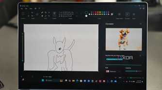 Co-creator AI feature on Samsung Galaxy Book 4 Edge