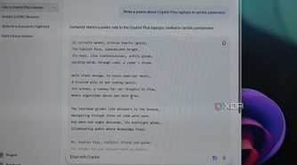 Poem created by Microsoft Copilot on Samsung Galaxy Book 4 Edge