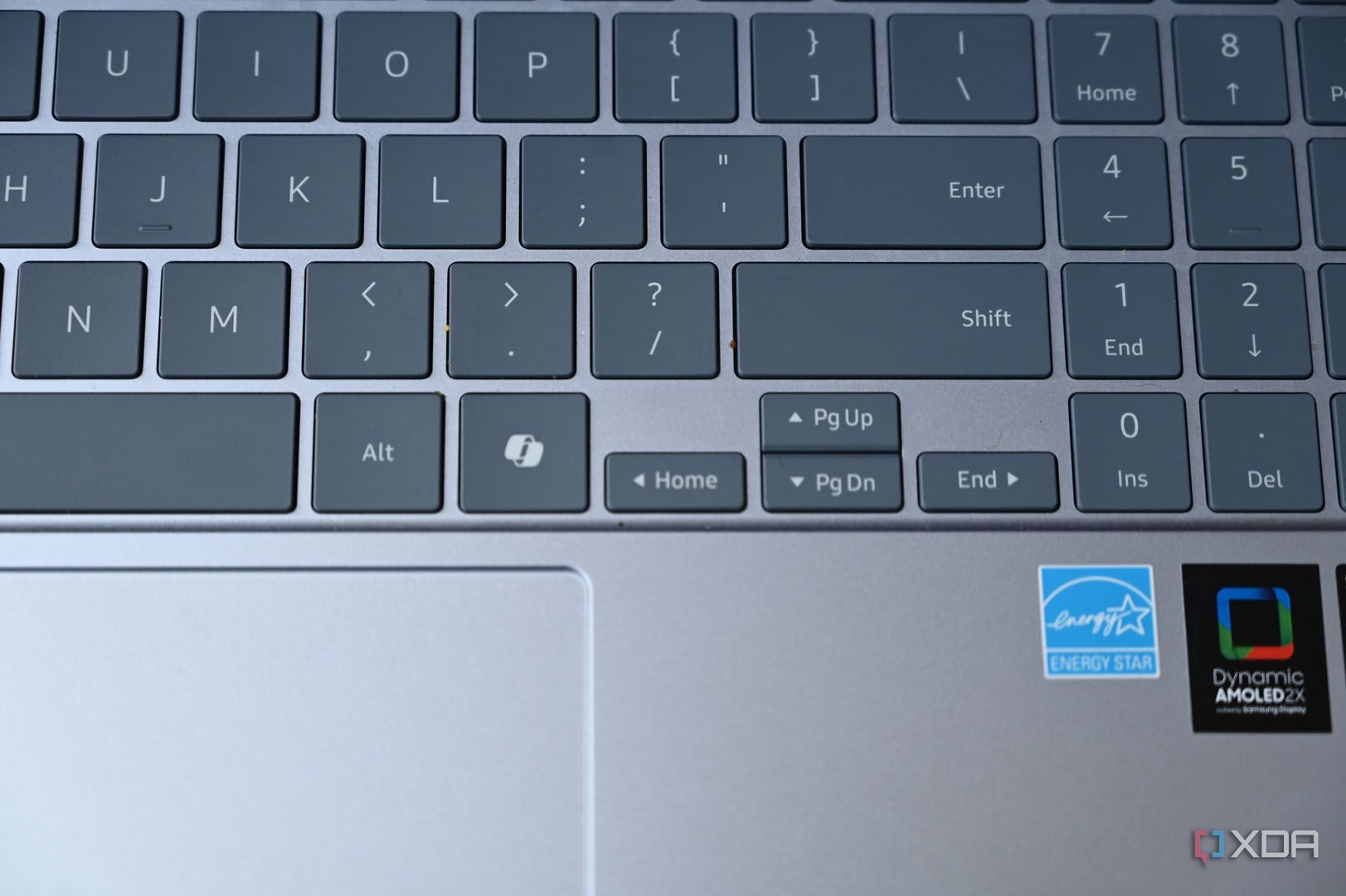 Microsoft Copilot key on Samsung Galaxy Book 4 Edge