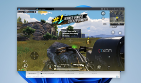 Screenshot of MuMu Player running PUBG Mobile