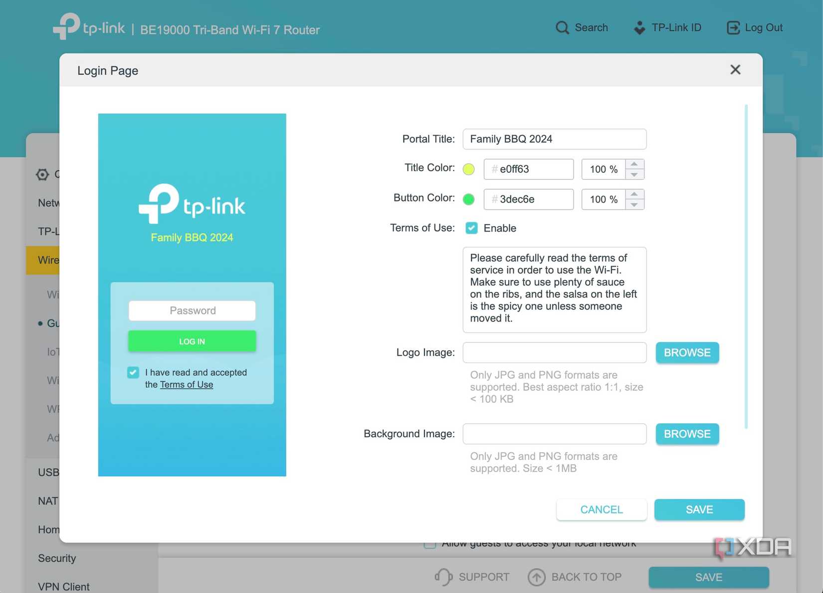 Set guest portal for guest Wi-Fi TP-Link