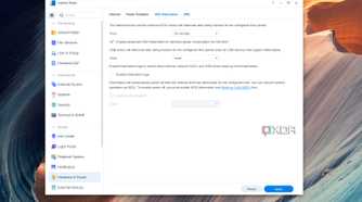 Synology DSM 7 HDD Hibernation settings