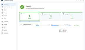 Synology Virtual Machine Manager dashboard