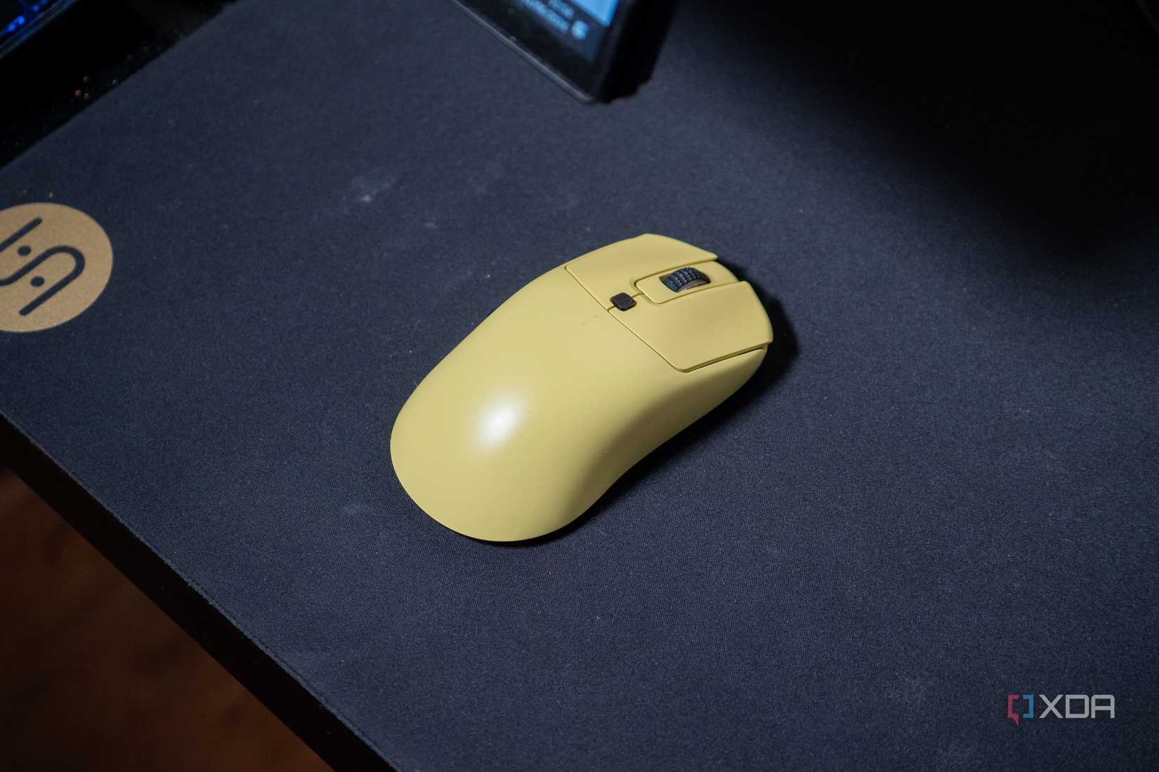 VAXEE XE-S on a VAXEE mousepad