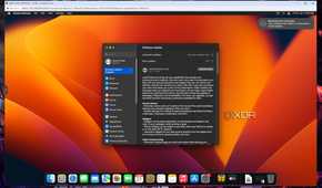 The procedure to update to Sonoma from Ventura inside a Proxmox VM