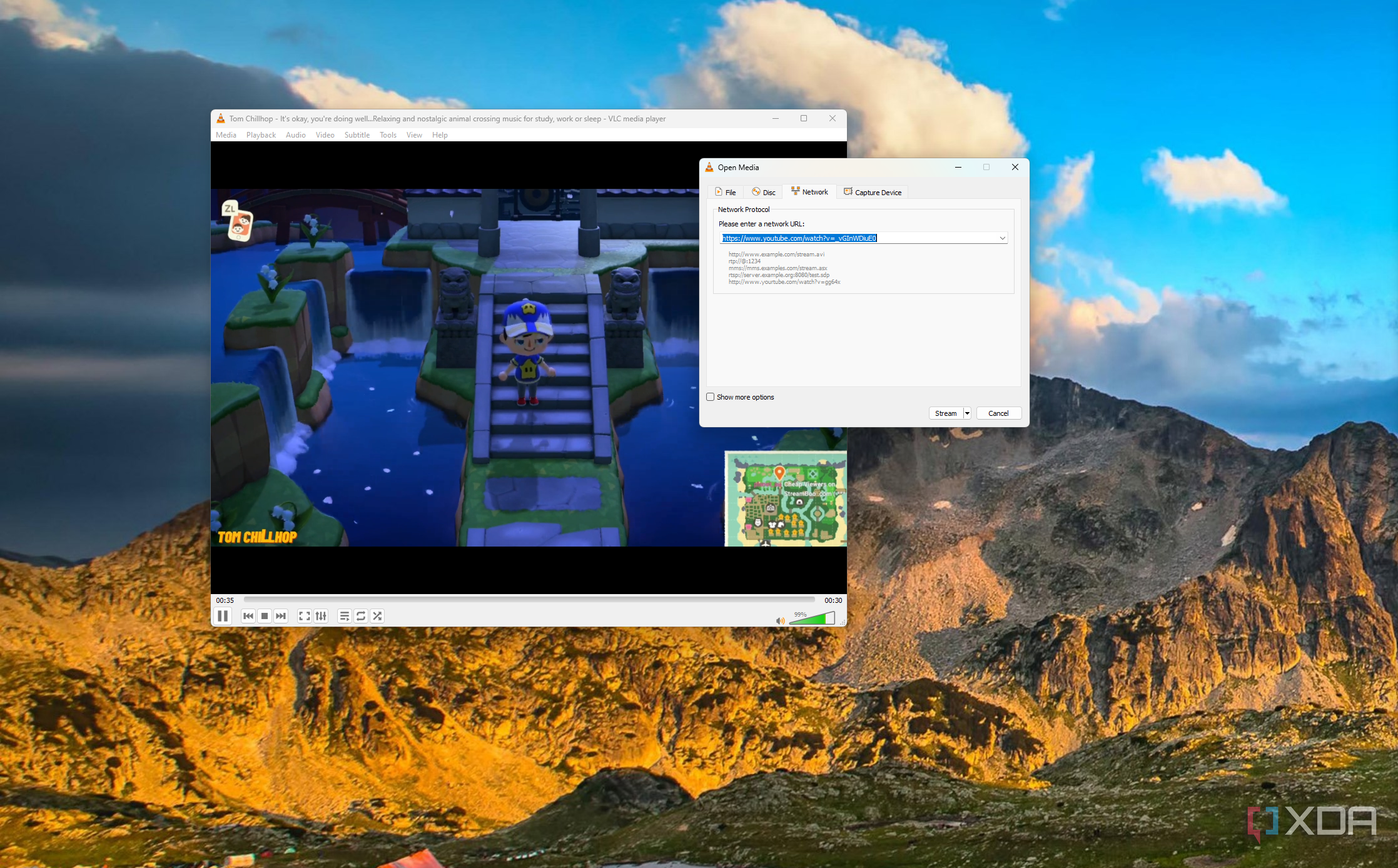 VLC online streaming