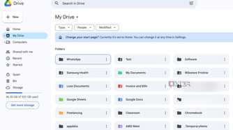 Google Drive folders