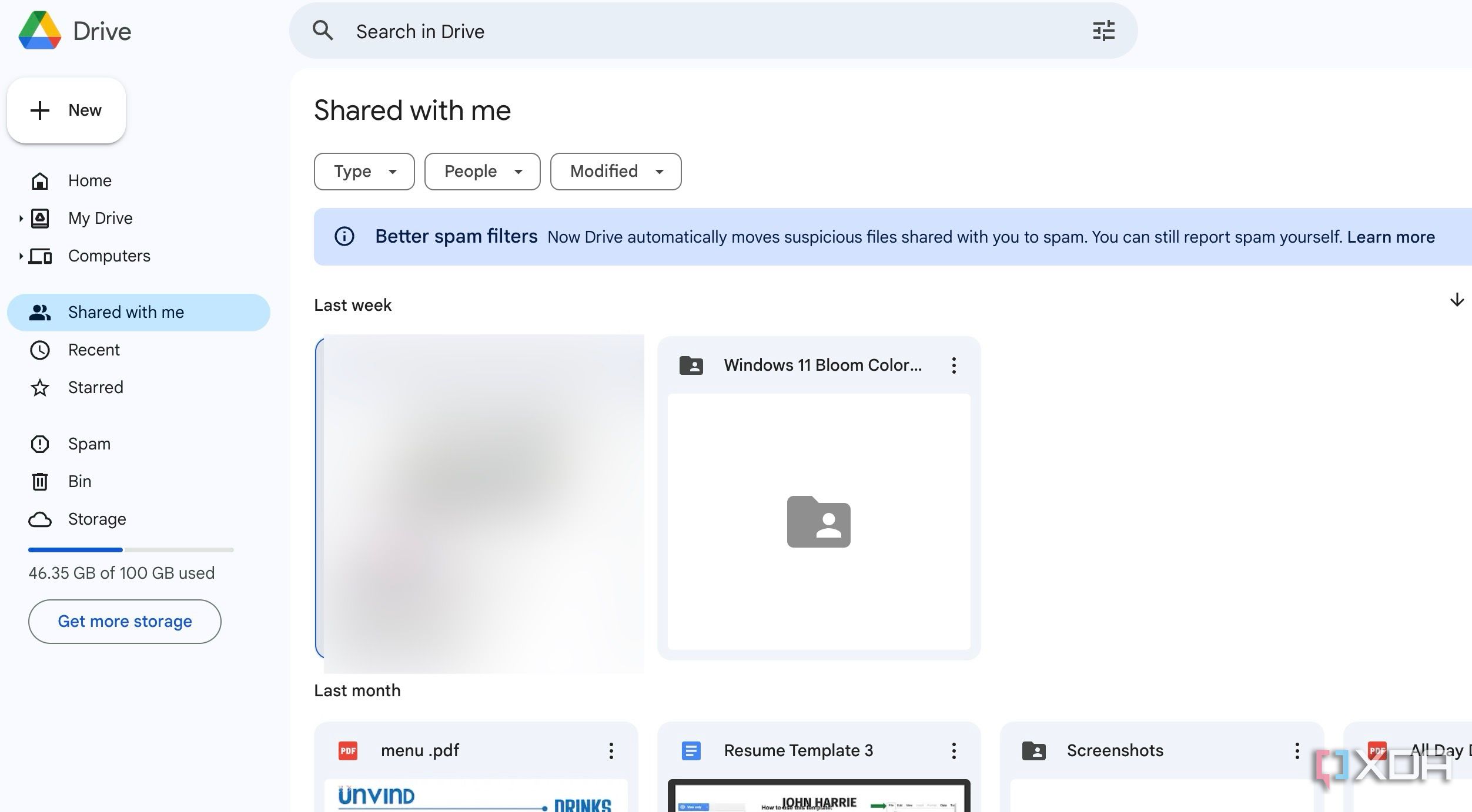 Google Drive files