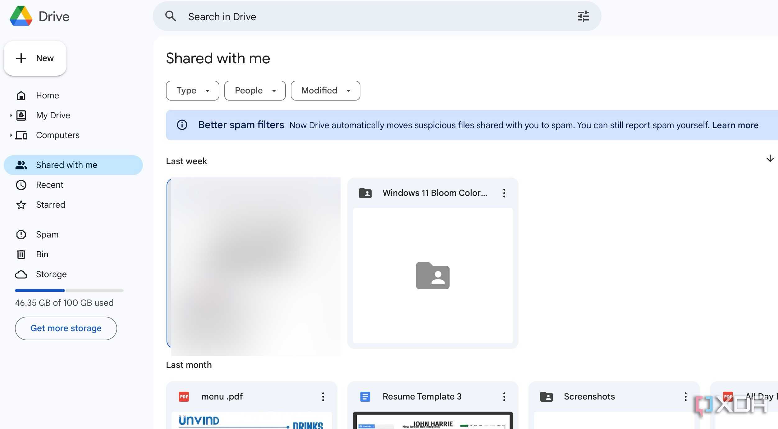 Google Drive files
