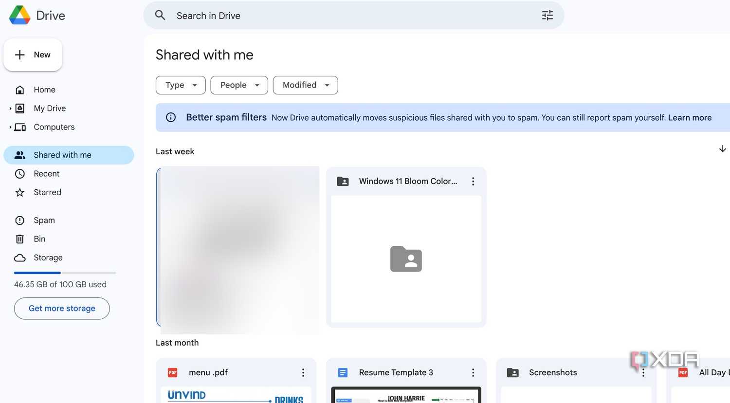 Google Drive files