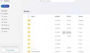 OneDrive home