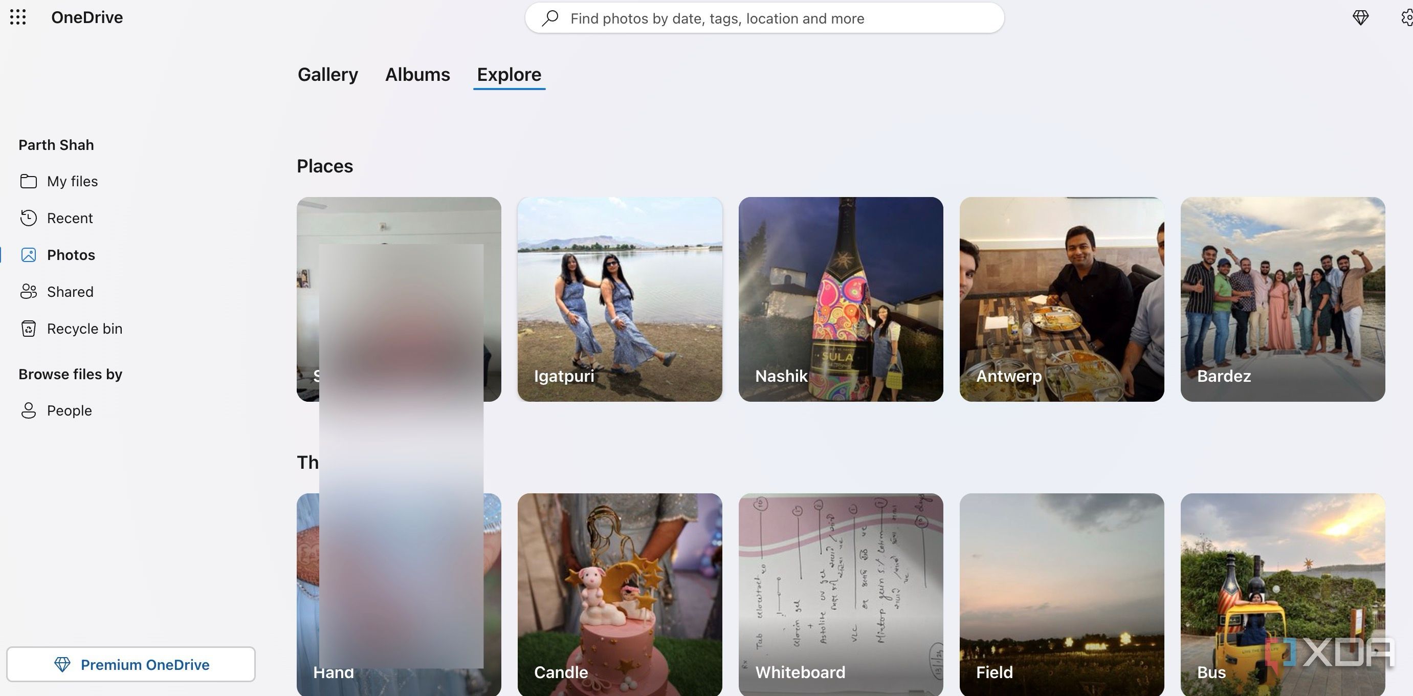 OneDrive photos
