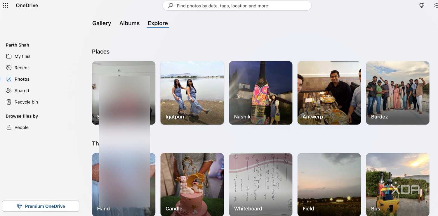 OneDrive photos