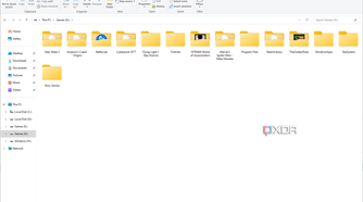 Resizing folder icons in Windows 11 with keyboard shortcuts