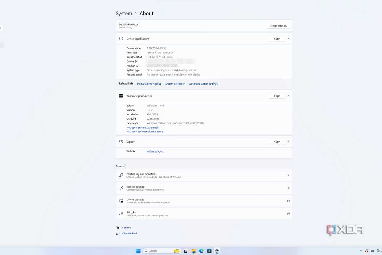 Windows 11 Pro pre-installed on Aiffro K100 NAS