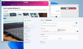 Multiple windows open on Windows 11 desktop