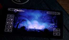 A Poco F5 running Hollow Knight via Winlator