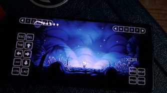A Poco F5 running Hollow Knight via Winlator