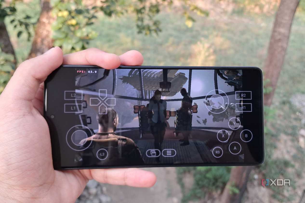 A Poco F5 running Dead Space on Winlator