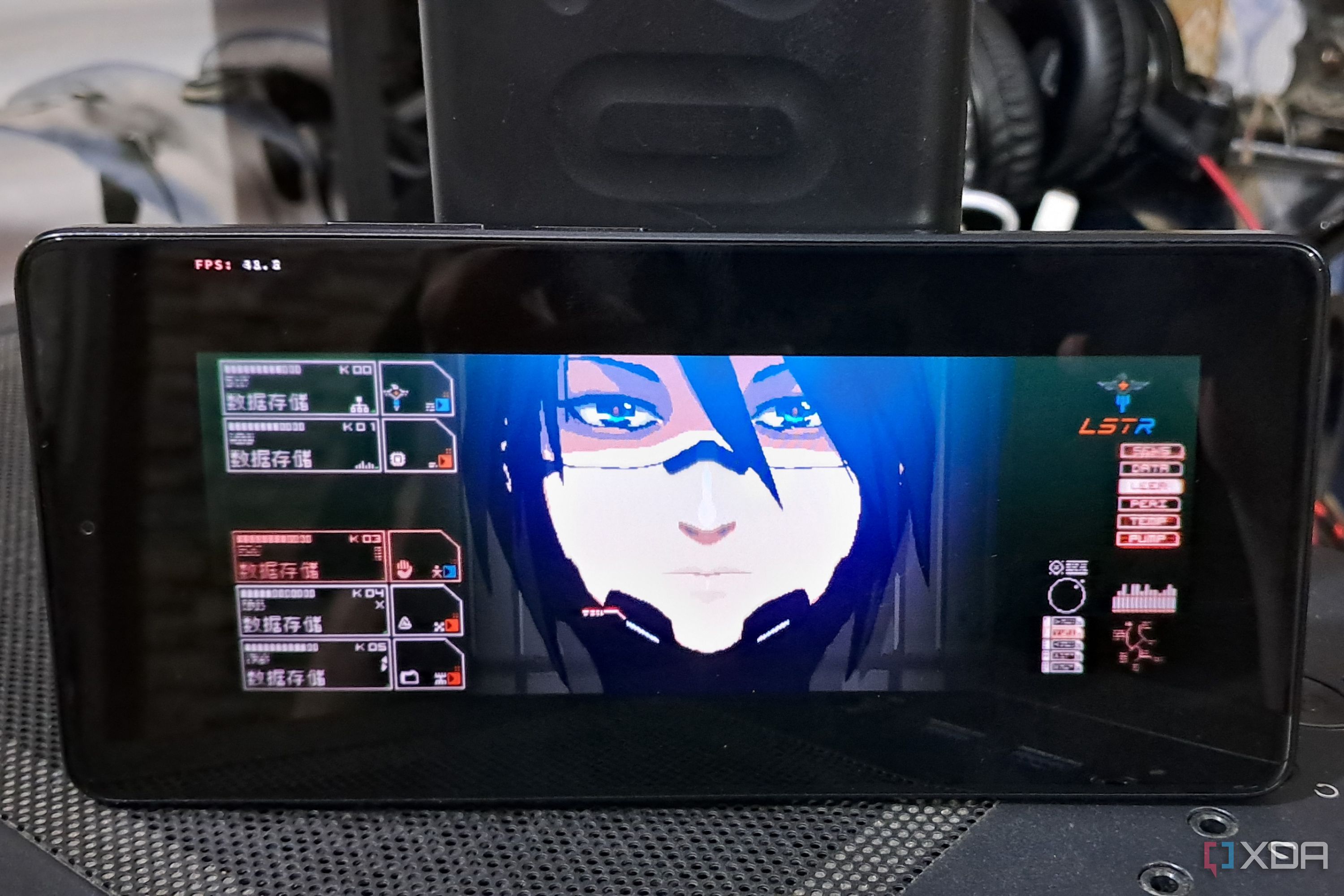 A Poco F5 running Crysis on Winlator