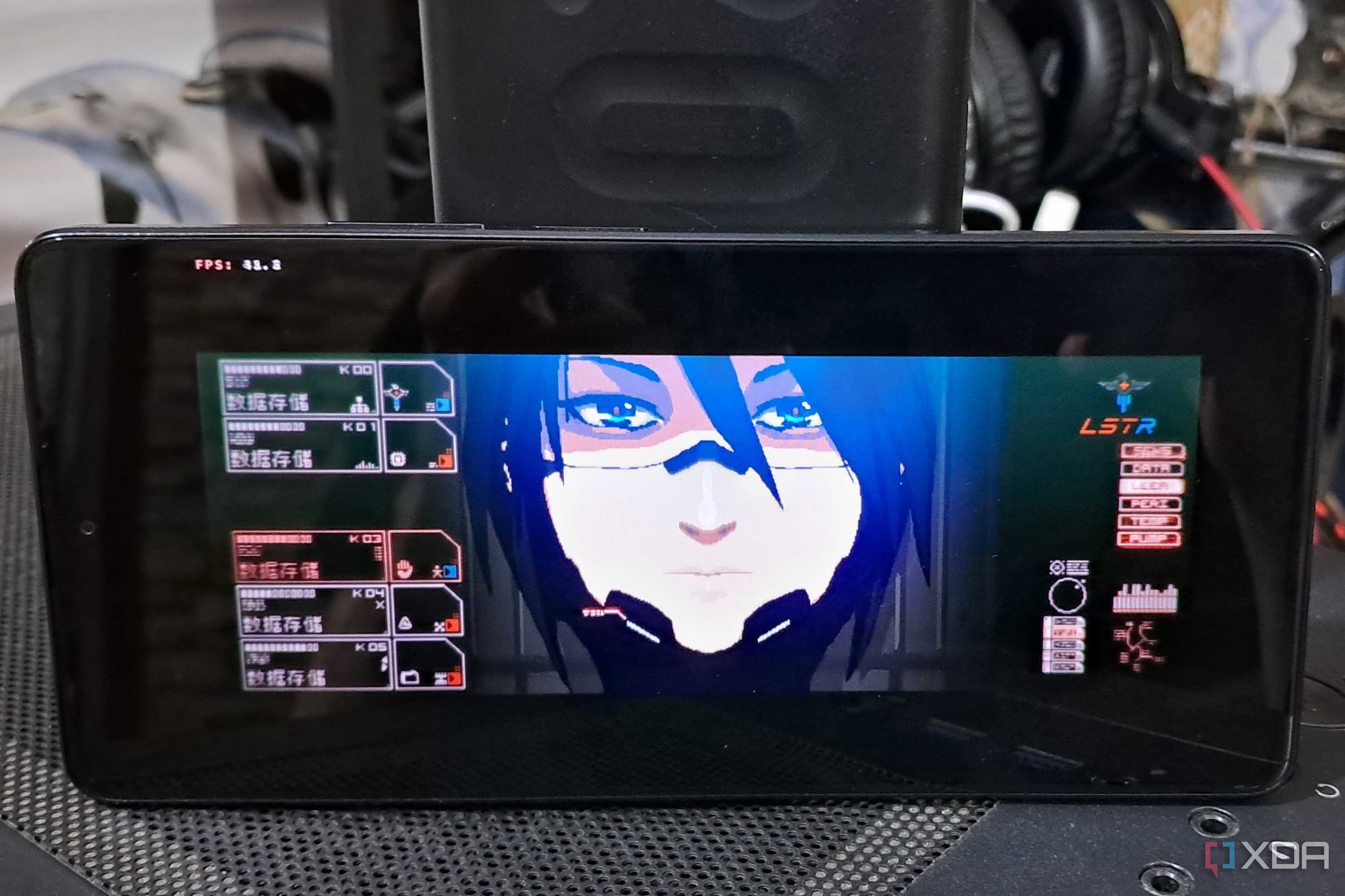 A Poco F5 running Crysis on Winlator