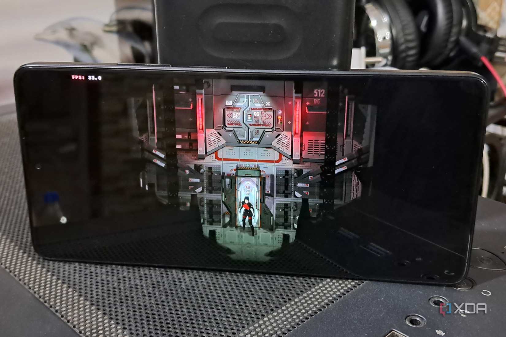 A Poco F5 running Signalis on Winlator