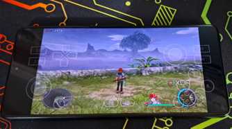 A Poco F5 running Ys VIII on Winlator