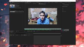 Editing a video in After Effects
