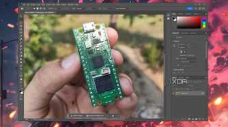 Editing an image in Adobe Photoshop