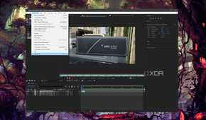 The Newton 4 plug in highlighted in After Effects