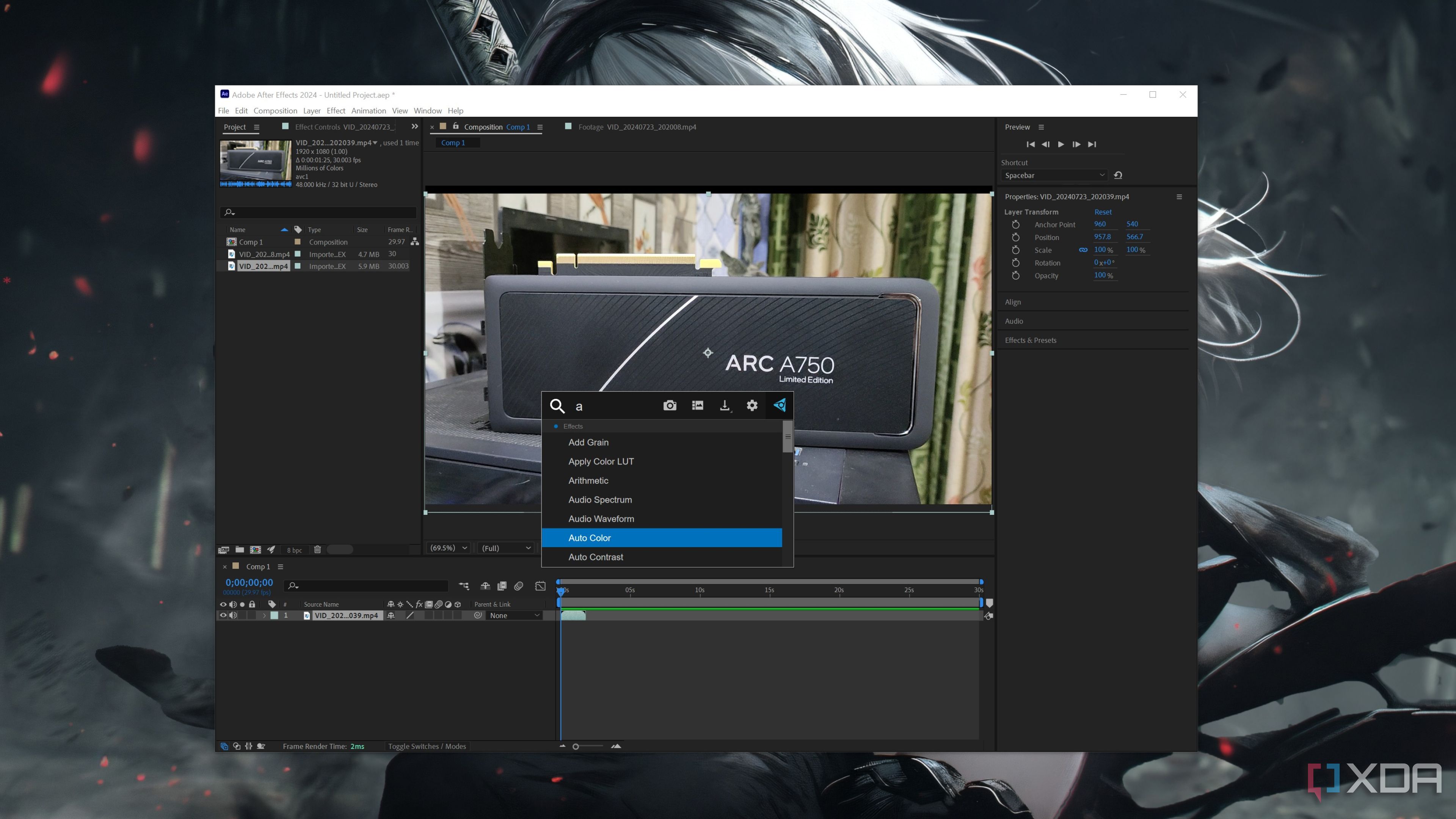 5 of the best plugins for After Effects