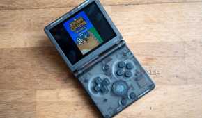 Animal Crossing Wild World running on the Anbernic RG35XXSP