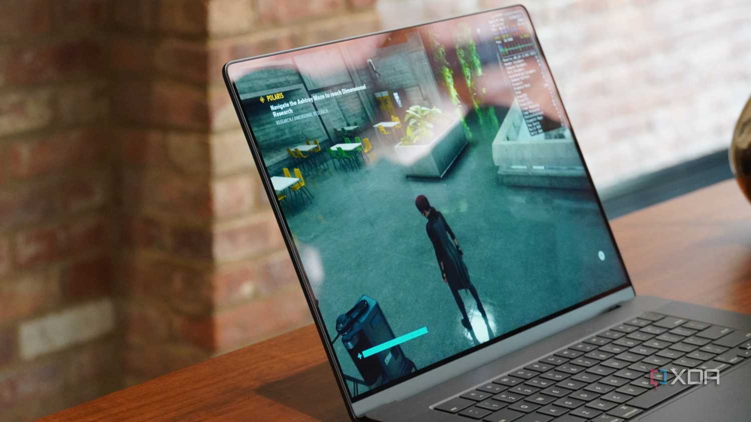 A Windows game being played via Crossover using GPTK2.