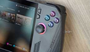 The ROG Ally X showing 96% battery.