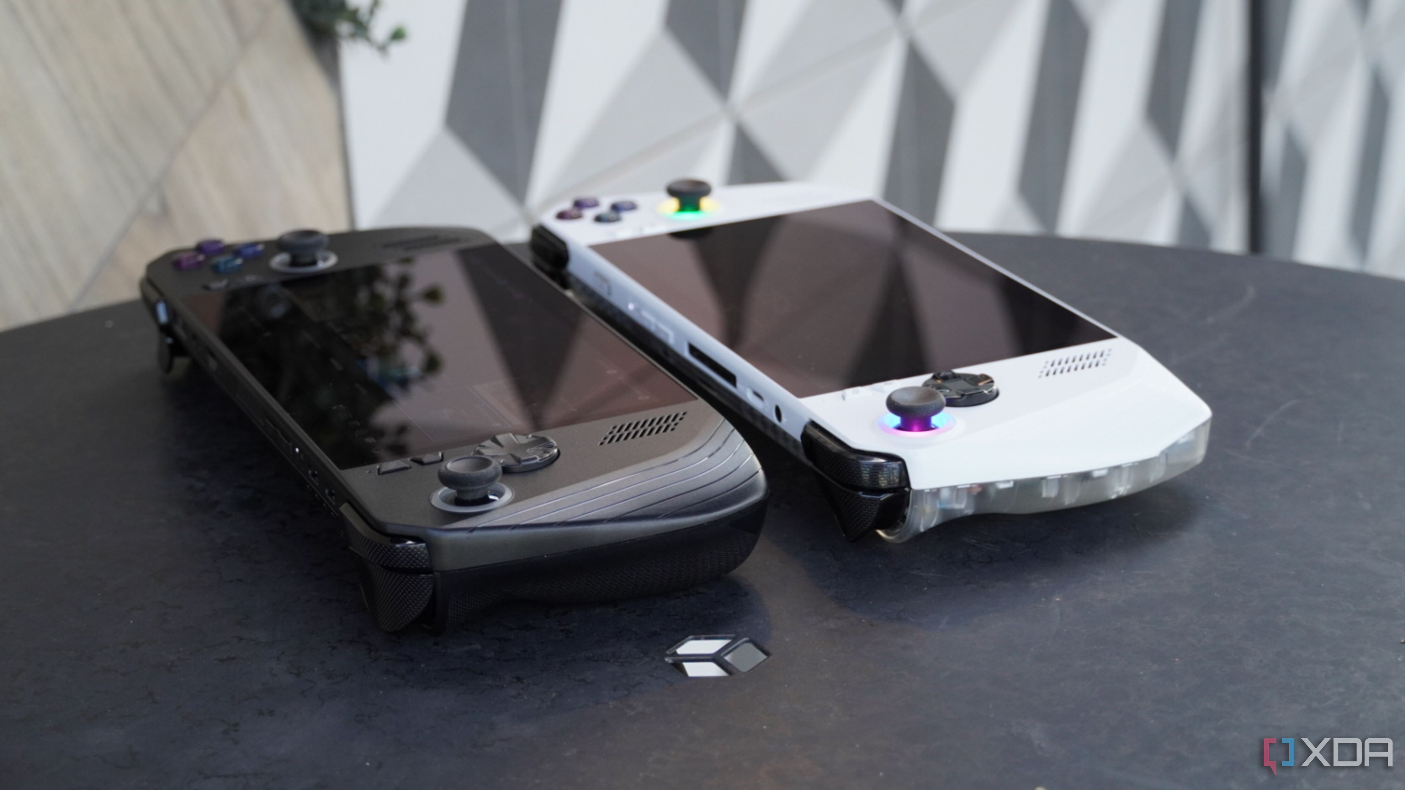 The ROG Ally X vs the ROG Ally.