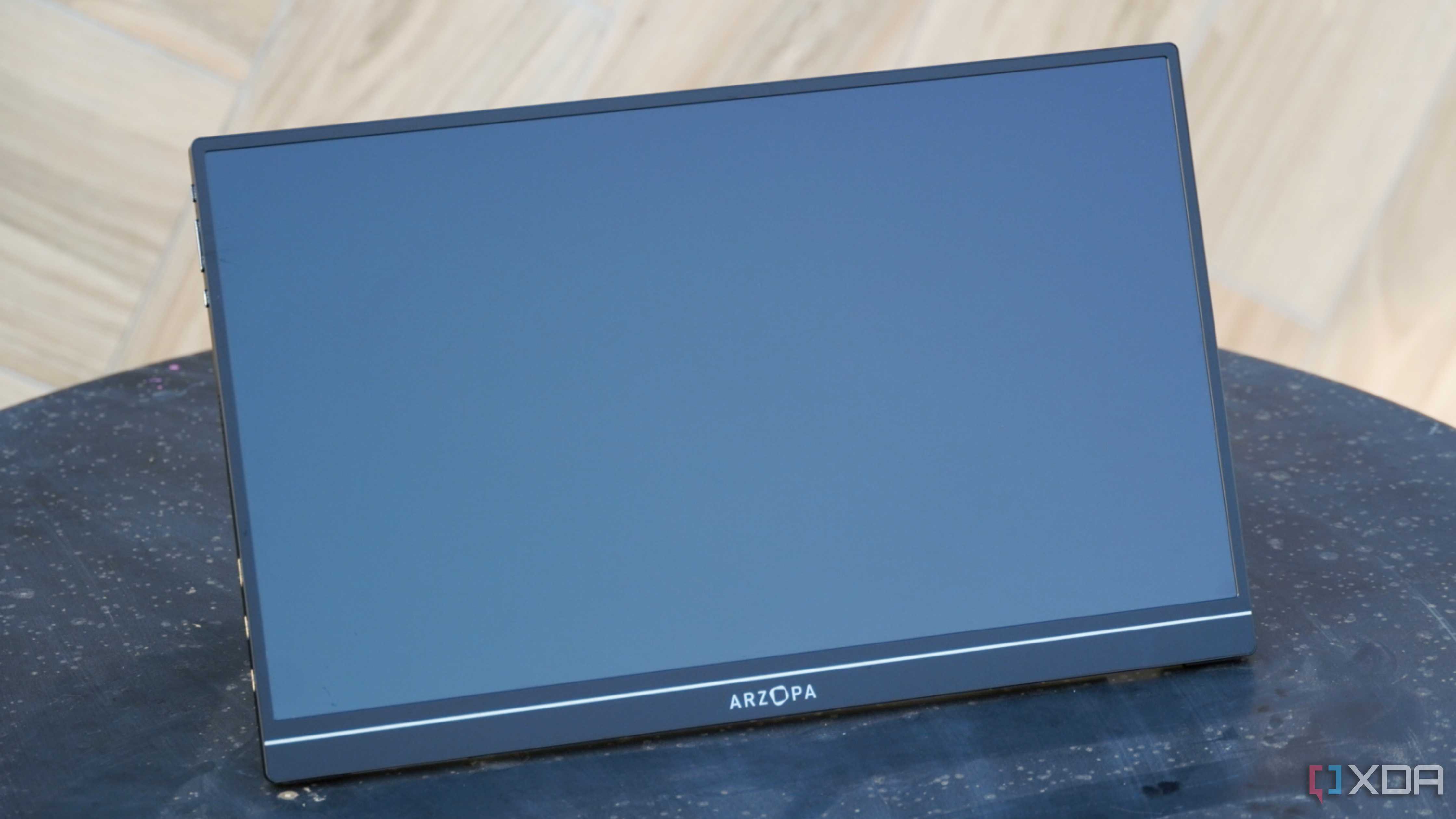 An Arzopa portable monitor.