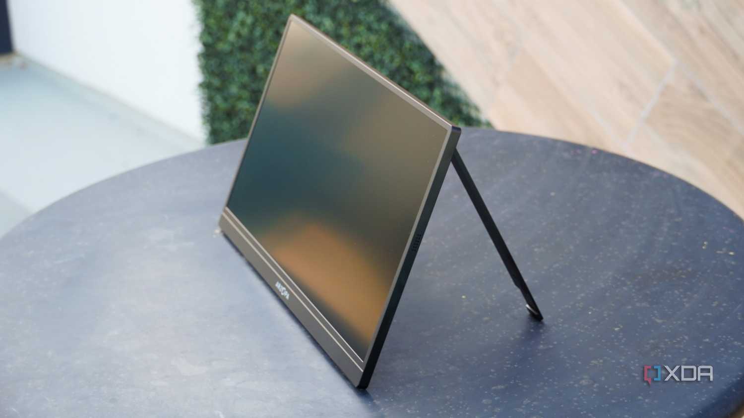 An angled view of an Arzopa portable monitors.