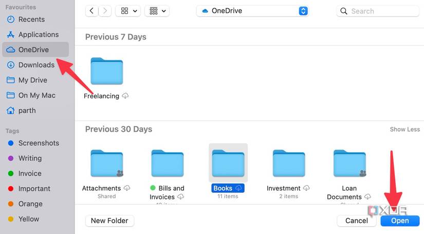 create new vault in OneDrive