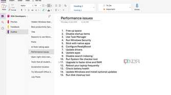 Bear vs OneNote 1