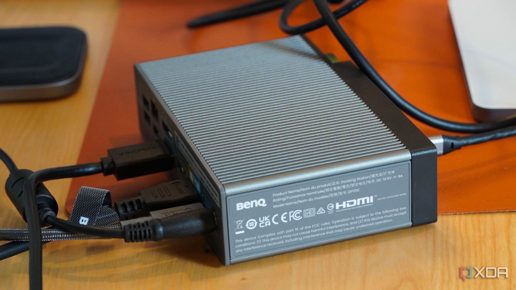 BenQ beCreatus DP1310 review: A pricey DisplayLink dock for gamers