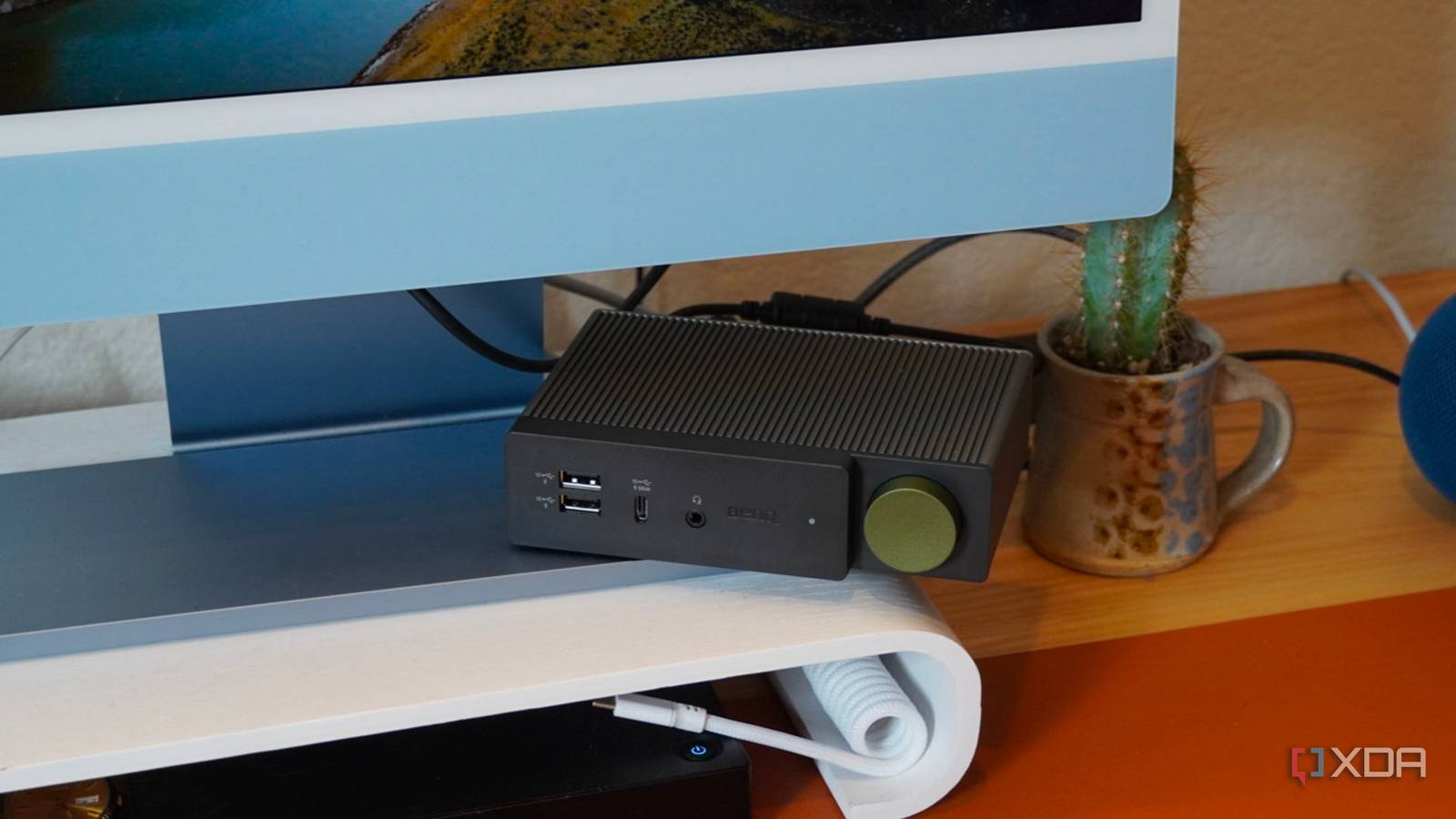 BenQ beCreatus DP1310 review: A pricey DisplayLink dock for gamers 