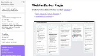 enable kanban boards in Obsidian