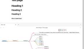 Mind maps in Obsidian